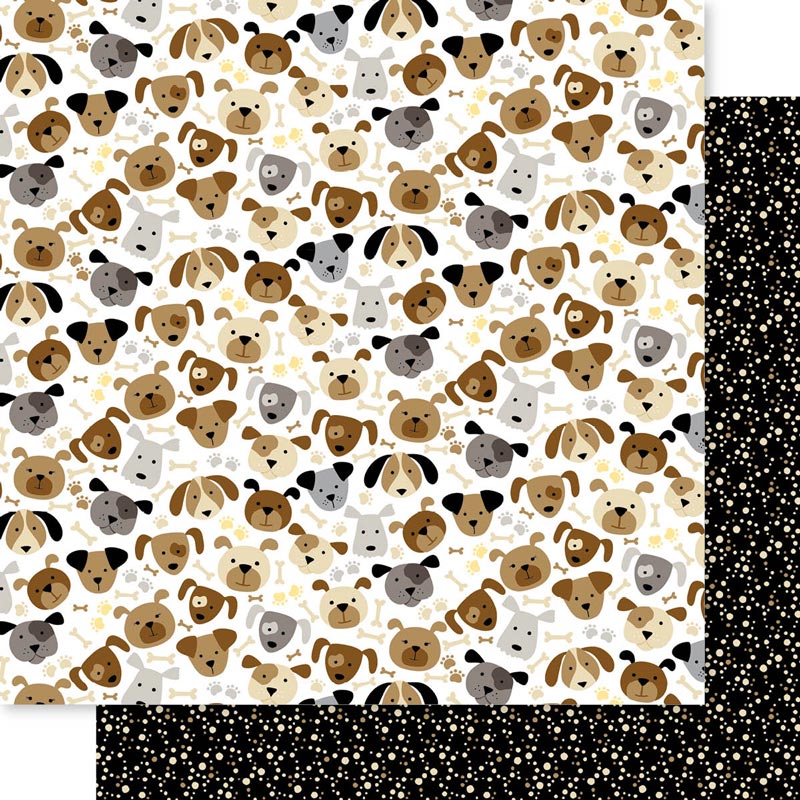 Puppers Double-Sided Cardstock (25 pc)