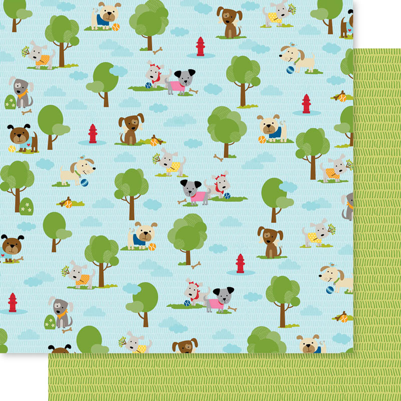 Dog Park Double-Sided Cardstock (25 pc)