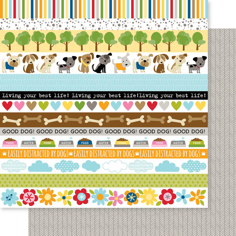 Borders Double-Sided Cardstock (25 pc)
