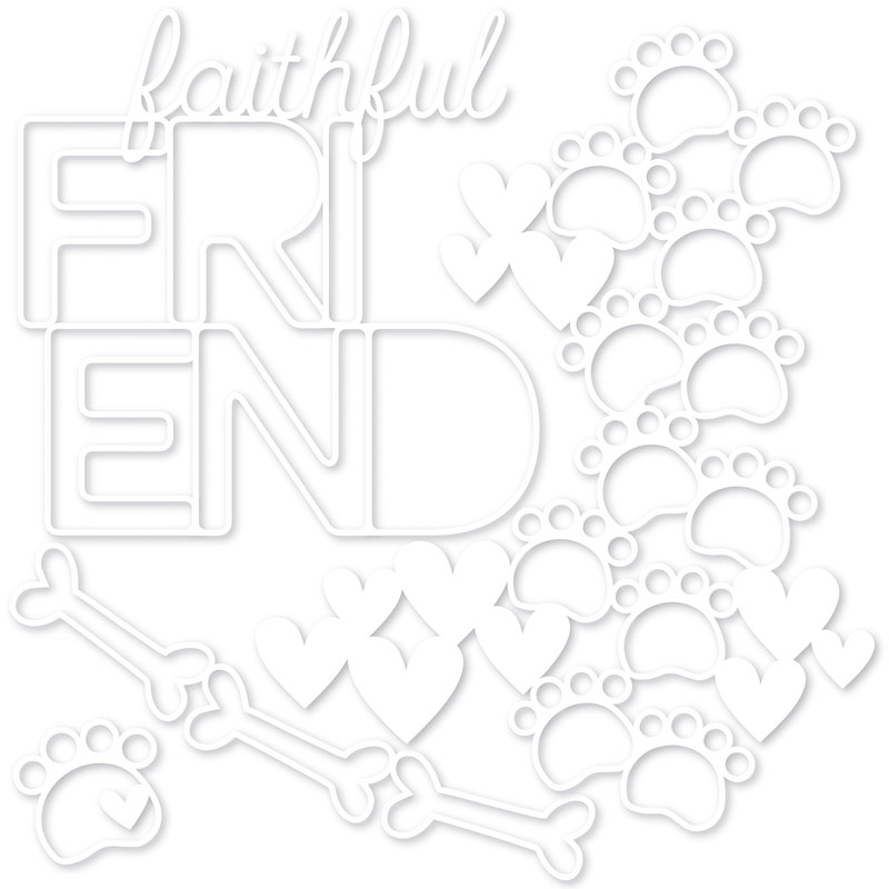 Faithful Friend Cut Outs (12 pc)