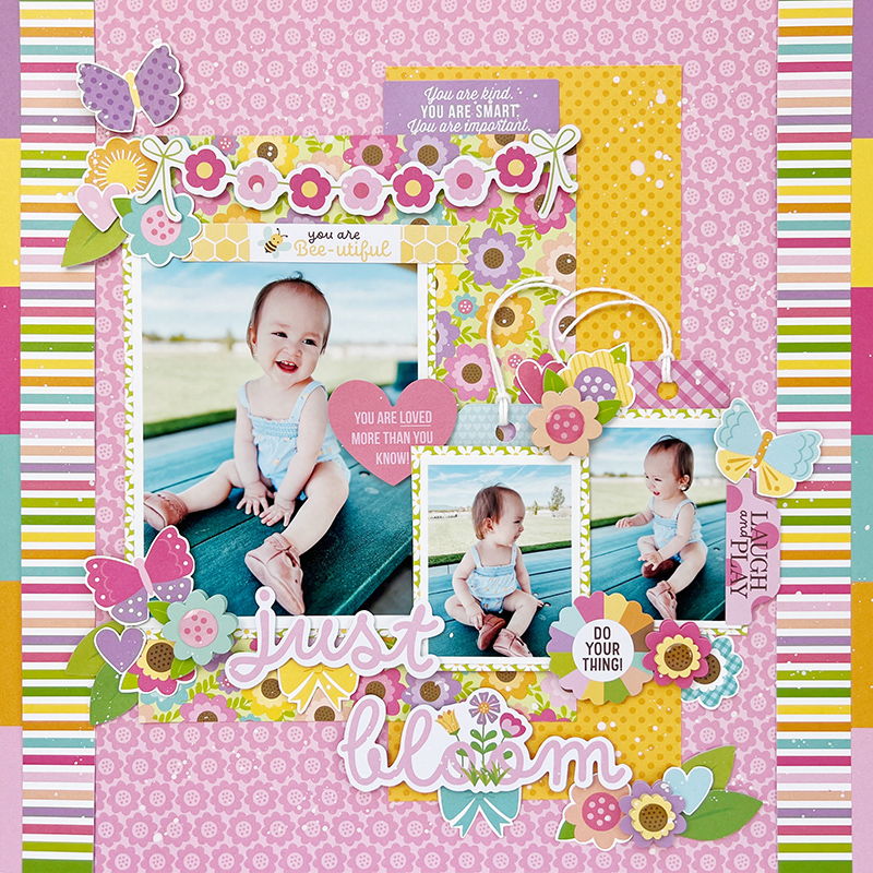 Just Bloom Single Page Kit