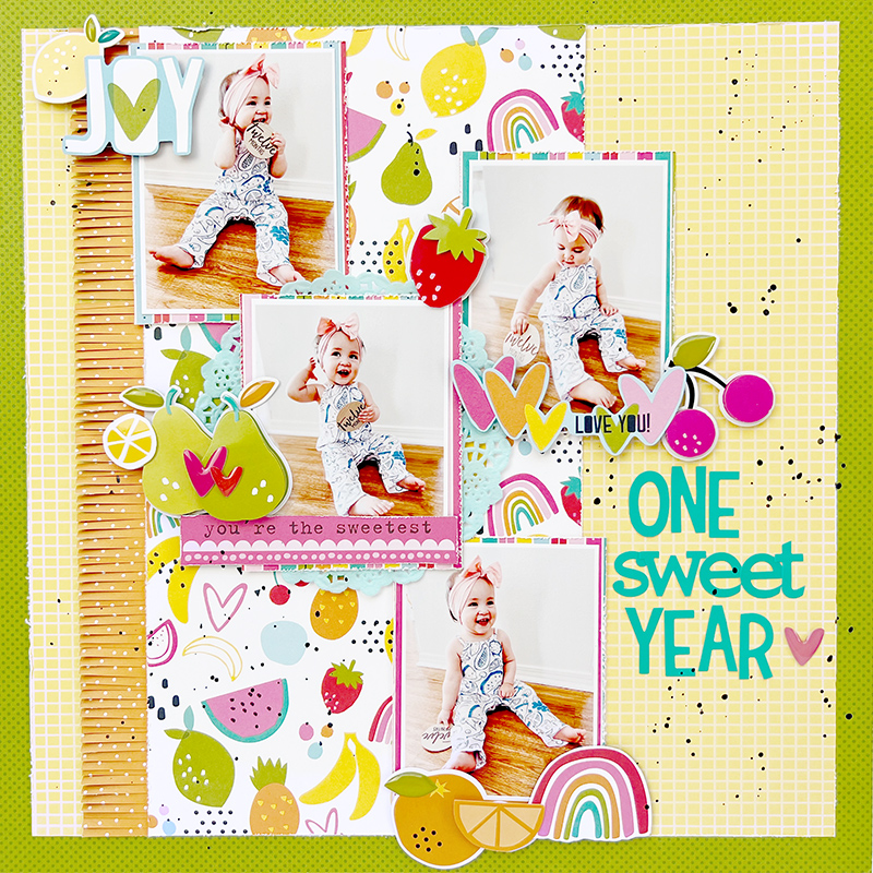 Sweet Year Single Page Kit